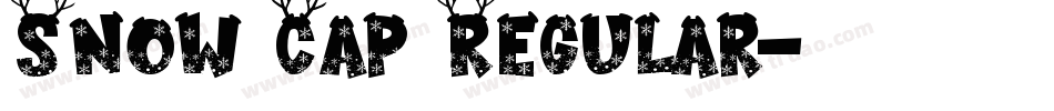 Snow Cap Regular字体转换